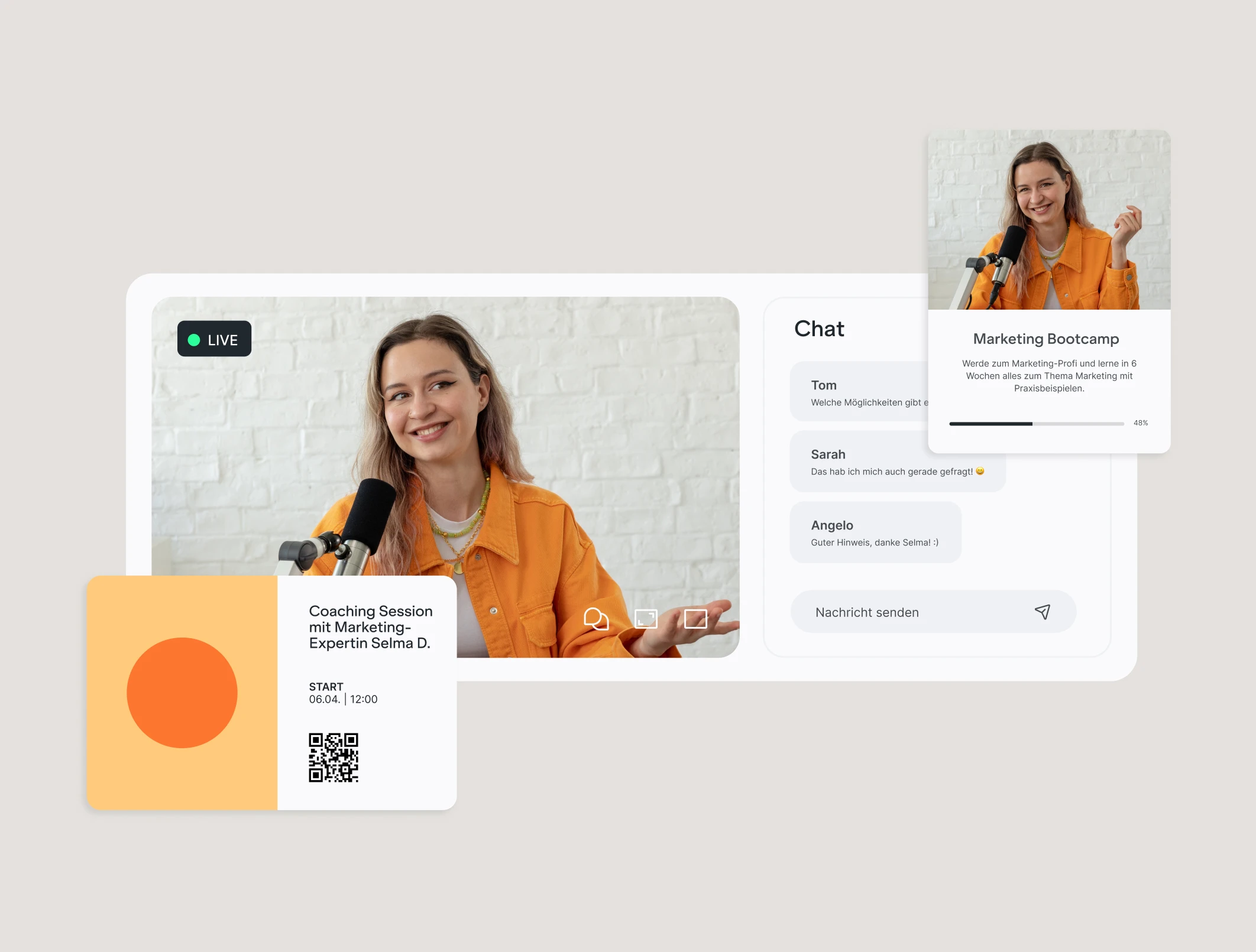 Coaching Online Business aufbauen mit eigenen Sessions, Workshops und digitalen Angeboten