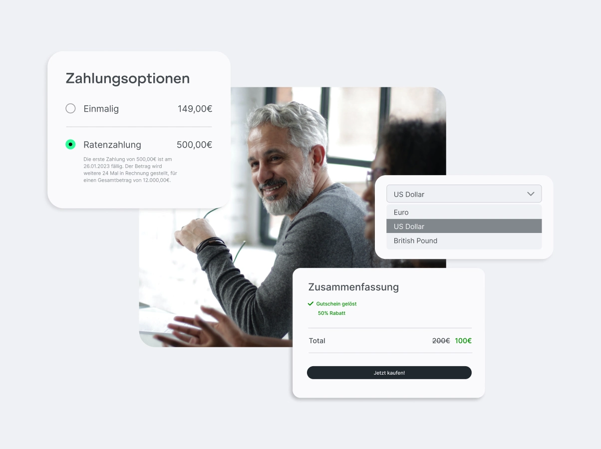 Mit einem Zahlungsanbieter flexible Abrechnungsmodelle für dein Business anbieten