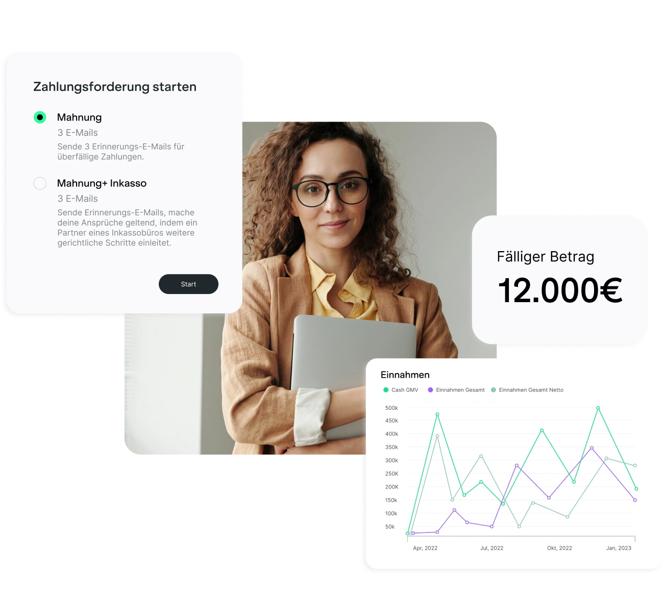 Forderungsmanagement Software für das schnelle Management ausstehender Zahlungen