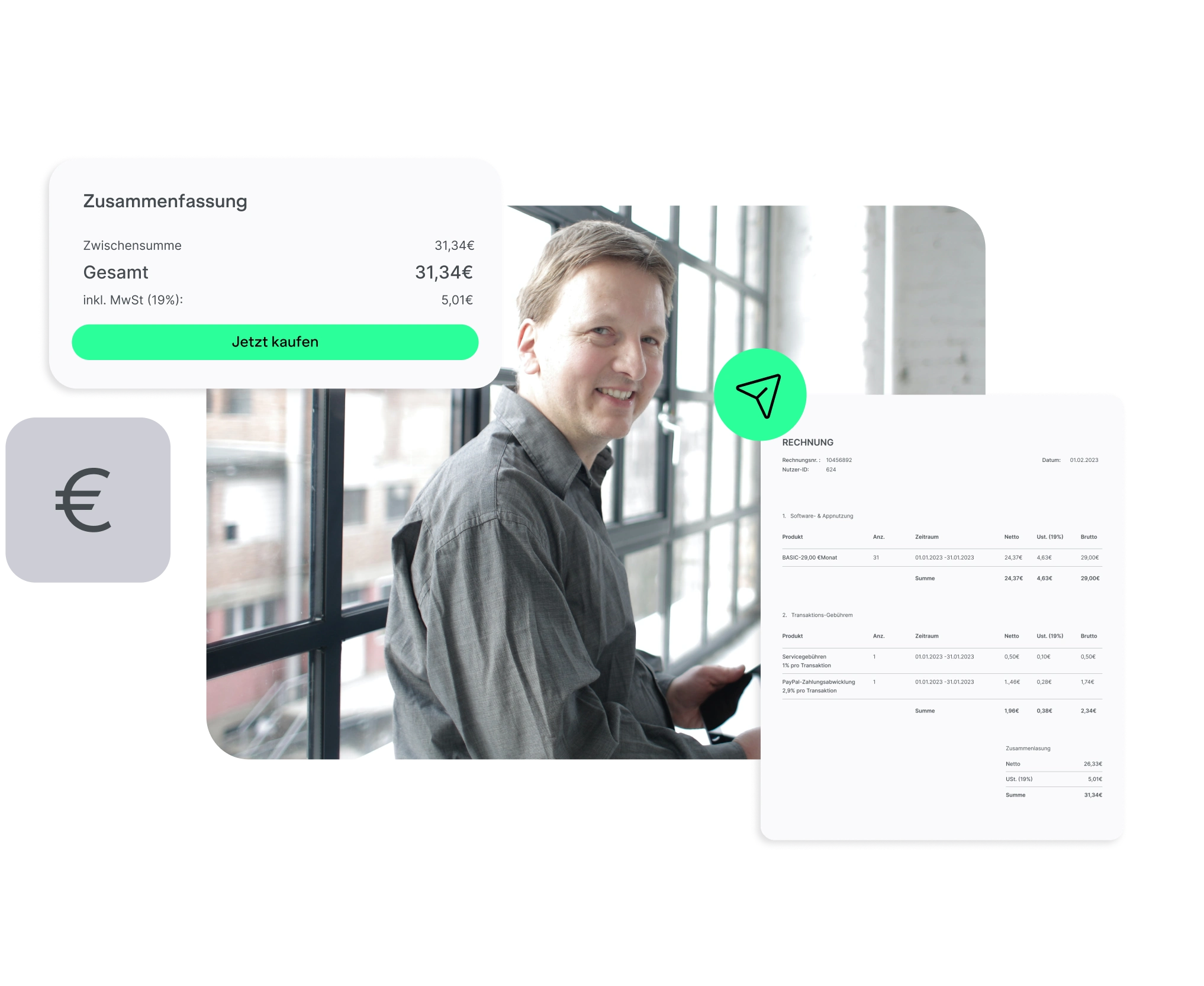 Nutze automatische Rechnungserstellung von ablefy für einen besseren Cashflow