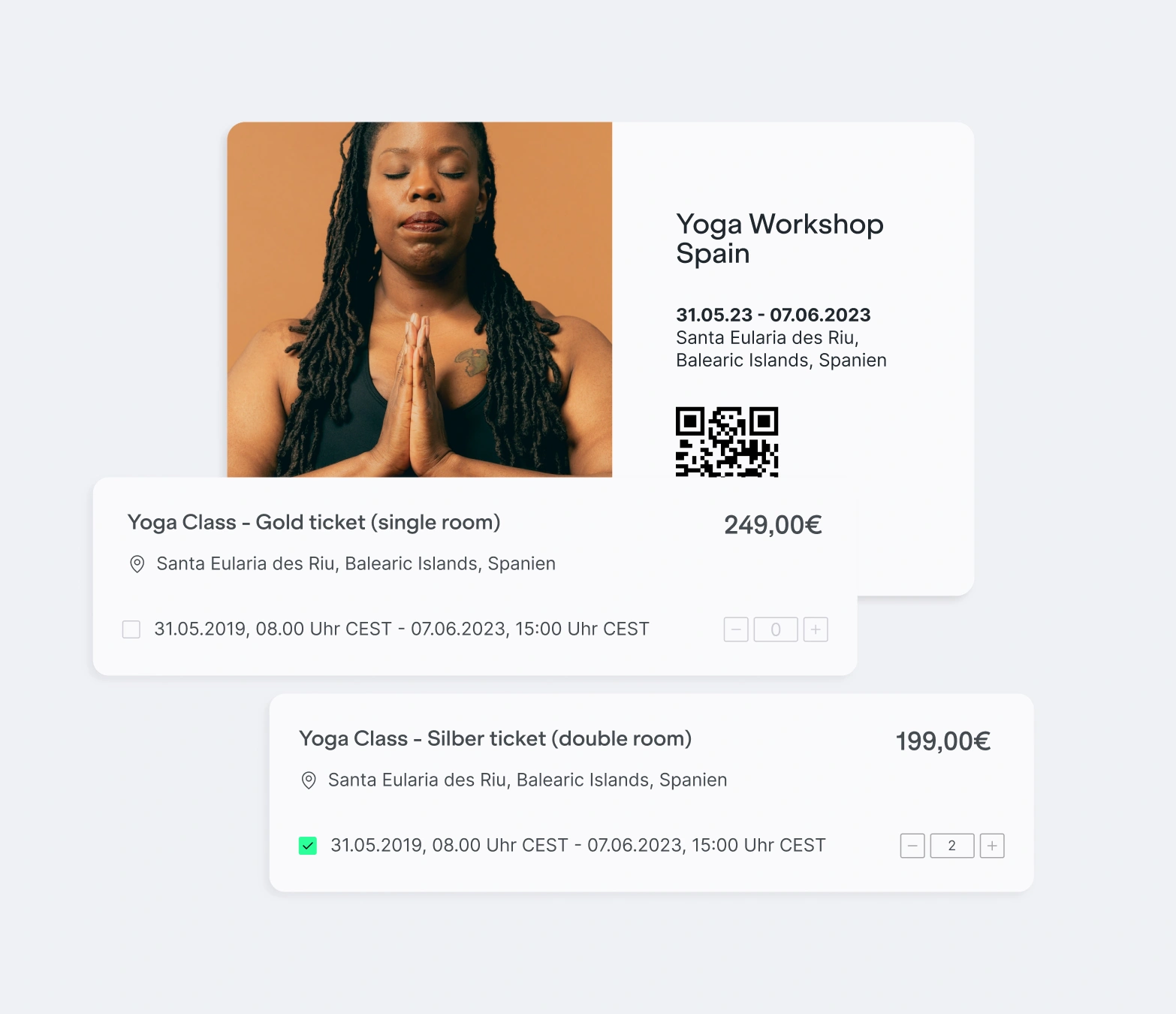 Event ticketing system: automatic invoicing, flexible payment methods and cancellation processing