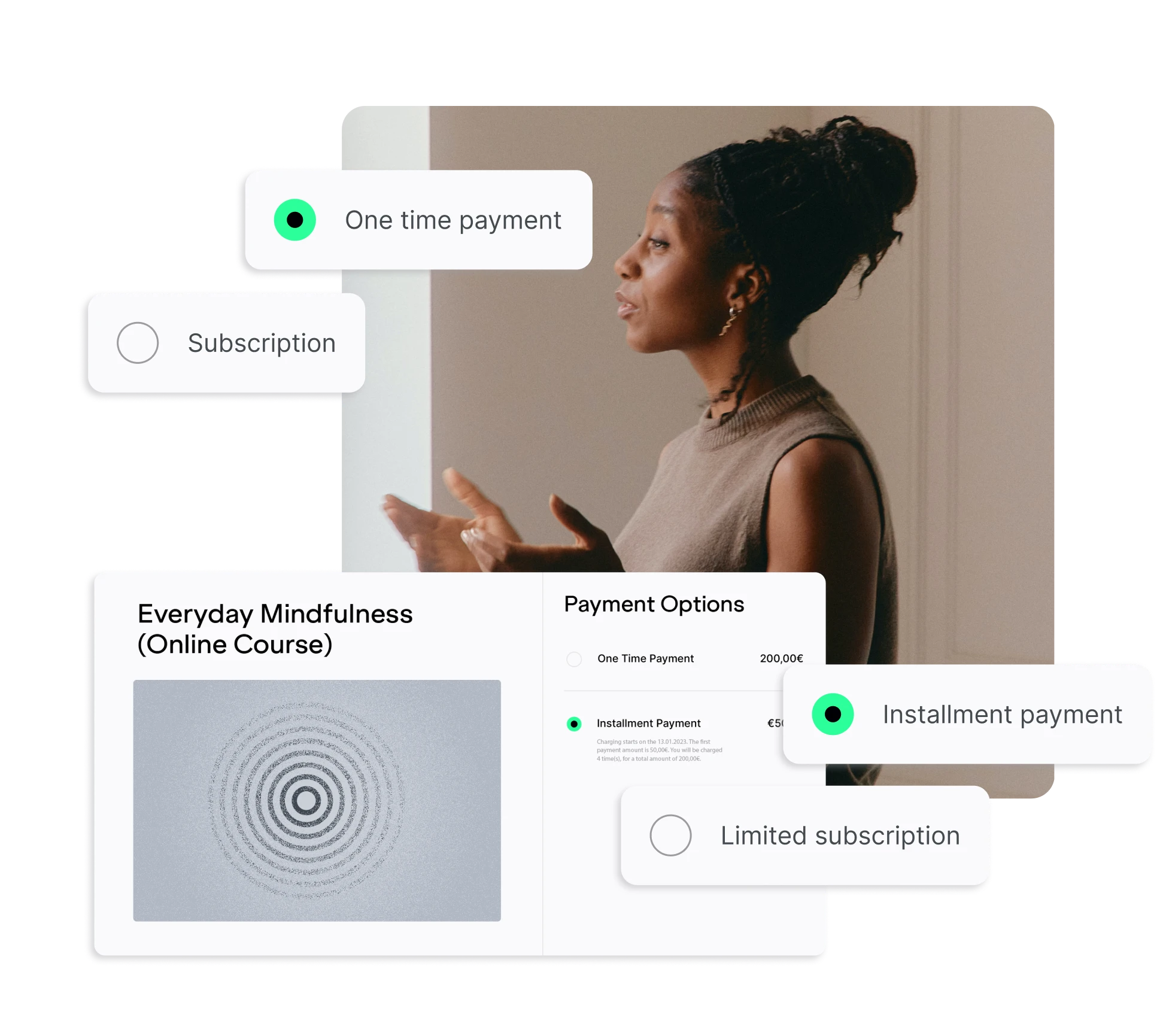 Offer individual pricing and subscription models with payment service provider ablefy