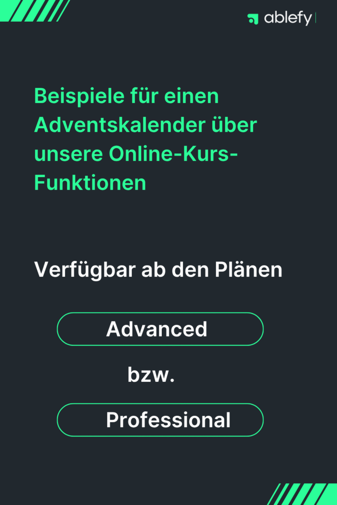 Einleitung für Beispiele mit ablefy
