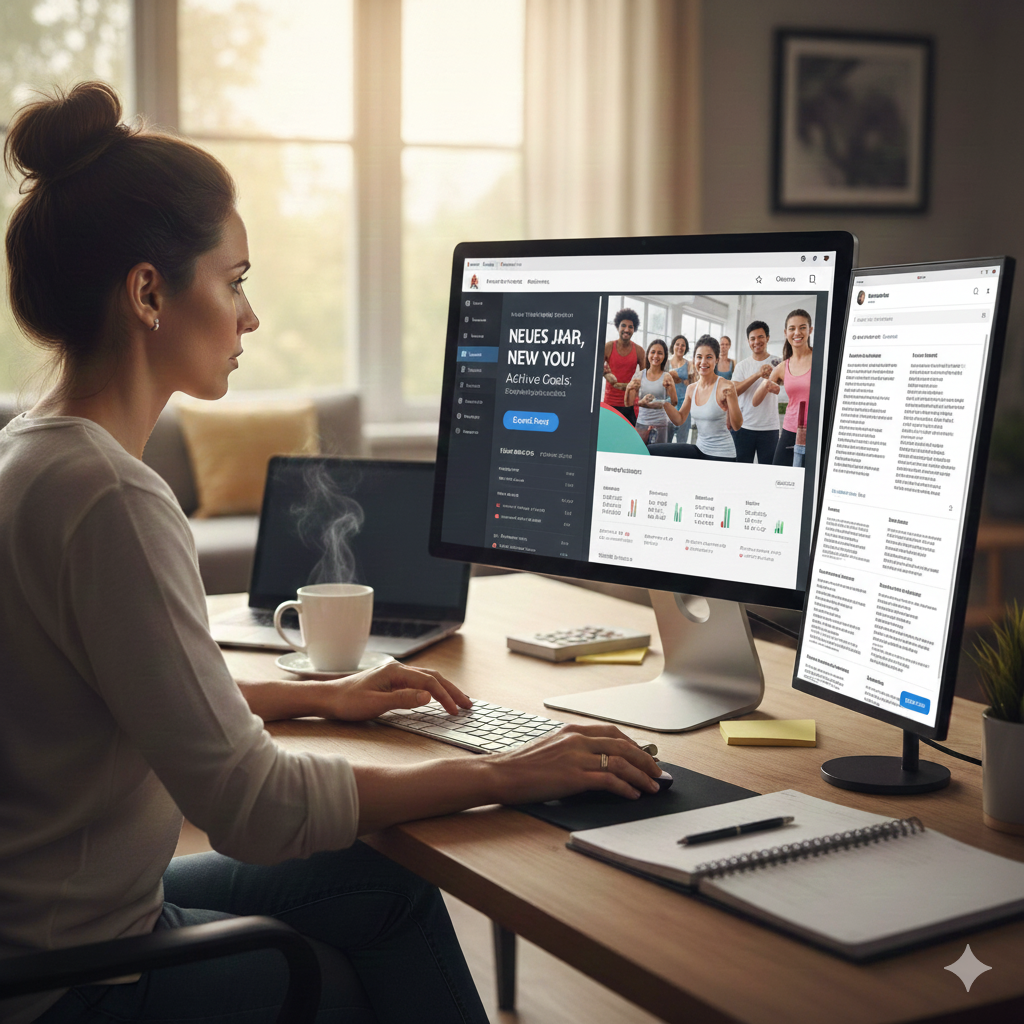 Marketing für Neujahrsvorsätze