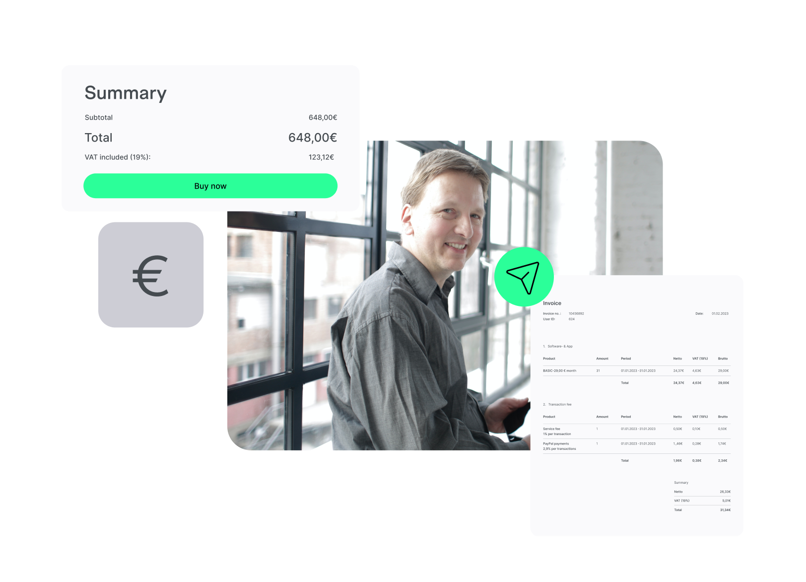 Use ablefy's automatic invoicing for better cash flow